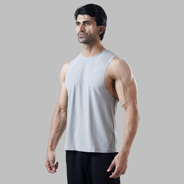 Tf-Premium Grey Motion Series Sleeveless Top