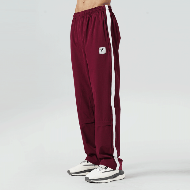 Tf-Premium Maroon TechFit Side Panel Crinkle Bottoms