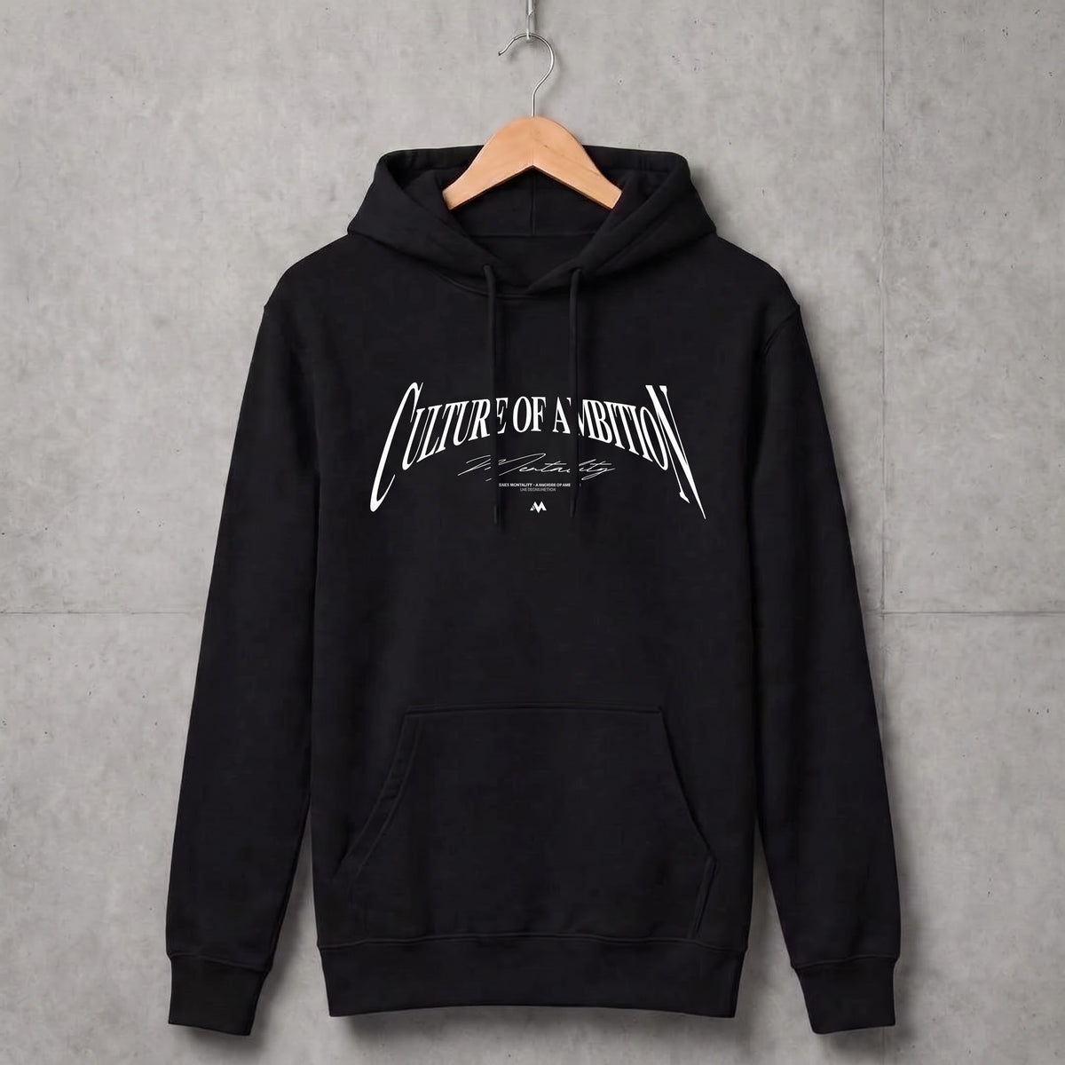 Ambition Black Hoodie