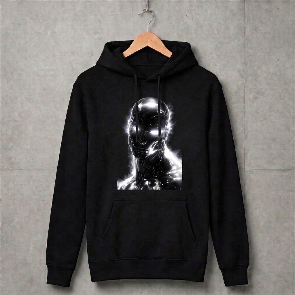 Black Oversized Hoodie