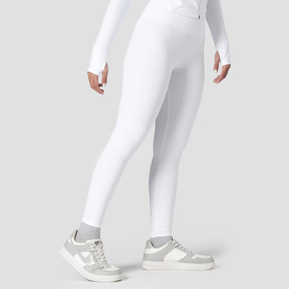 Tf-Premium White AURA Active Leggings