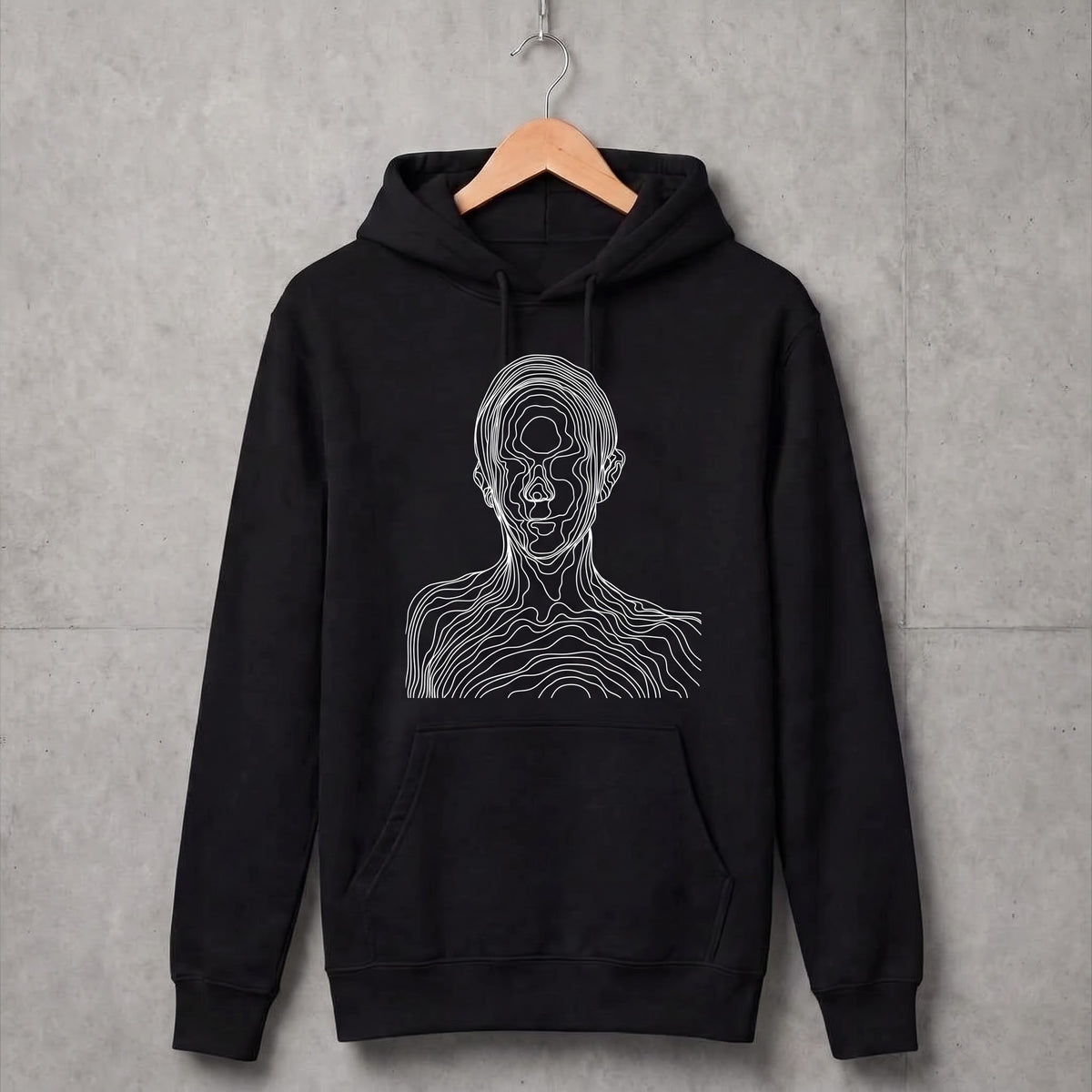Black Oversized Hoodie