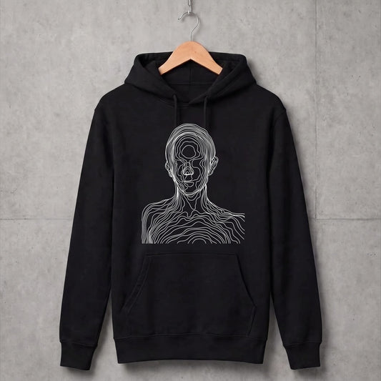 Black Oversized Hoodie