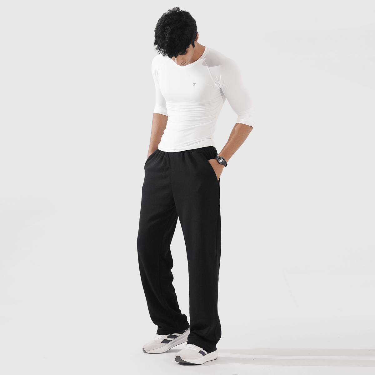 Tf-Premium Black Core Terry Bottoms