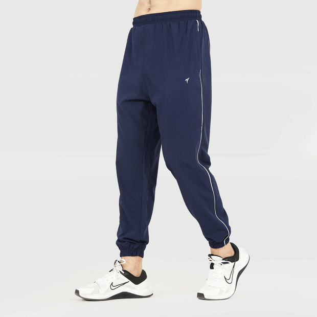 Tf-Premium Navy Relaxed Fit Single Piping Bottoms