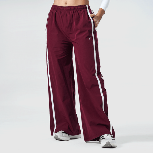 Tf-Maroon Activa Crinkle Performance Women Bottoms