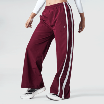 Tf-Maroon Activa Crinkle Performance Women Bottoms