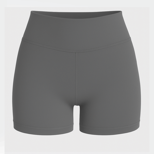 Tf-Premium Grey Women Biker Shorts