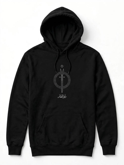 Zulfiqar Black Hoodie