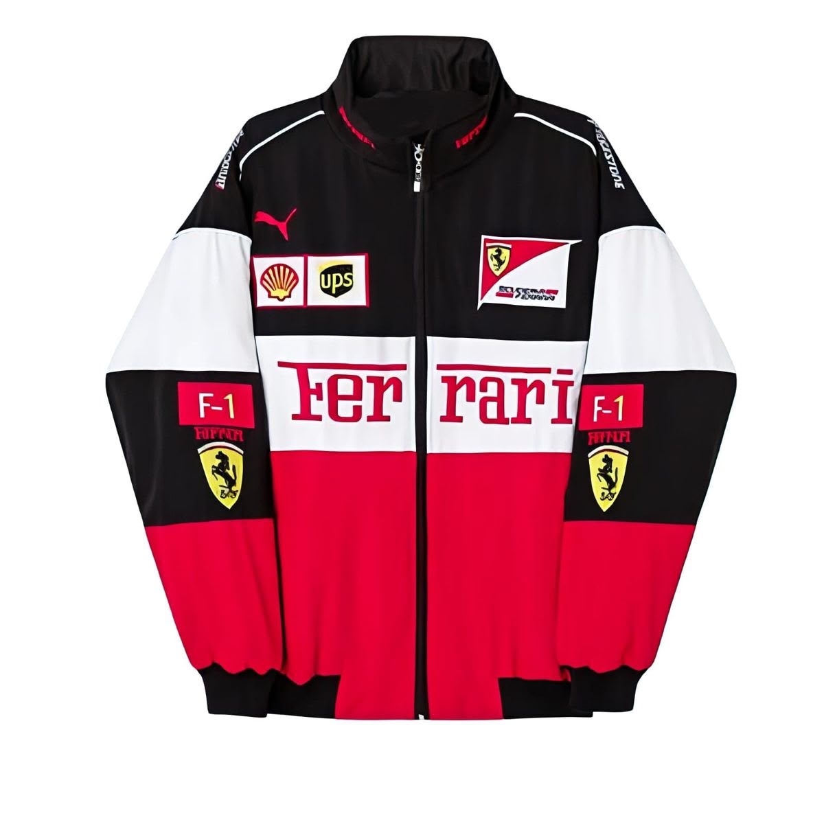 F1  Ferrari Jacket Embroidered