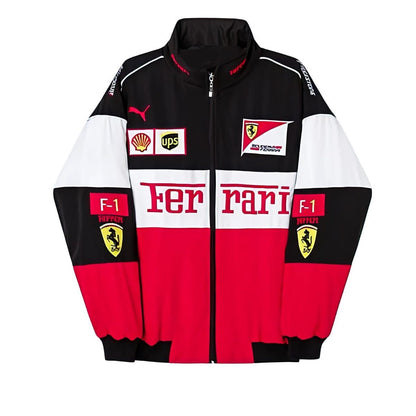 F1  Ferrari Jacket Embroidered